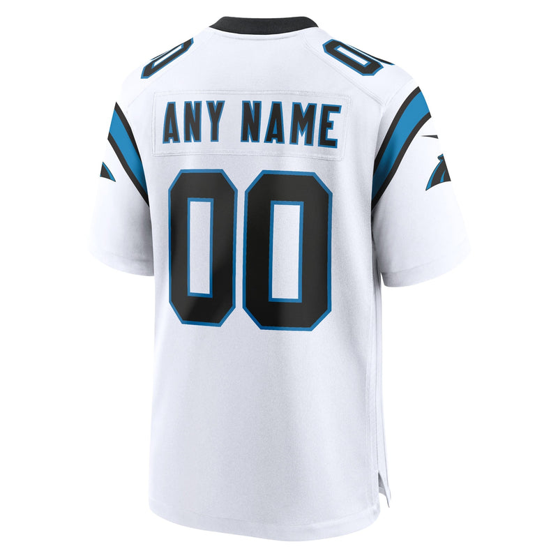 Carolina Panthers Nike Game Road Jersey - Custom - Mens