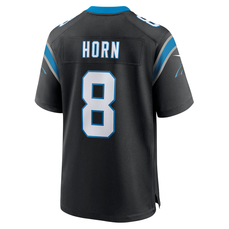 Carolina Panthers Nike Home Game Team Colour Jersey - Black - Jaycee Horn - Mens