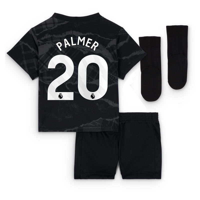 Chelsea Nike Third Stadium Kit 2024-25 - Infants with Palmer 20 printing