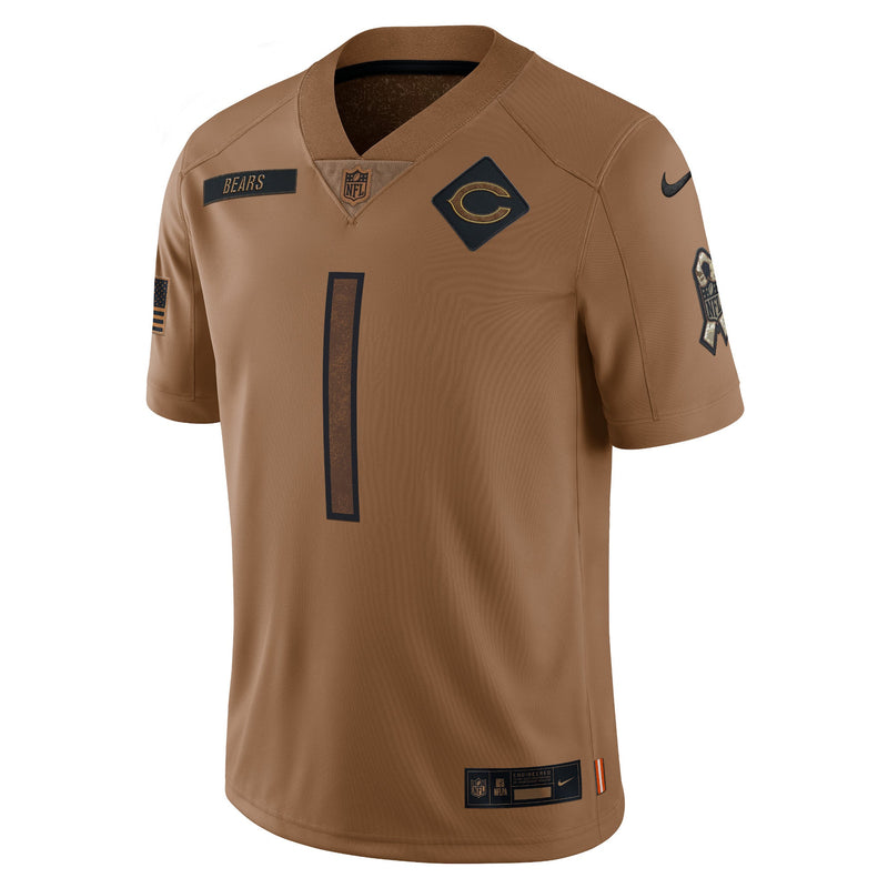 Chicago Bears Nike 2023 Salute to Service Trikot – Justin Fields – Herren