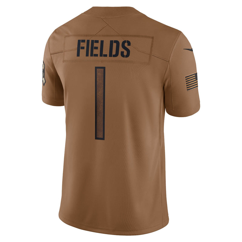 Chicago Bears Nike 2023 Salute to Service Jersey - Justin Fields - Mens