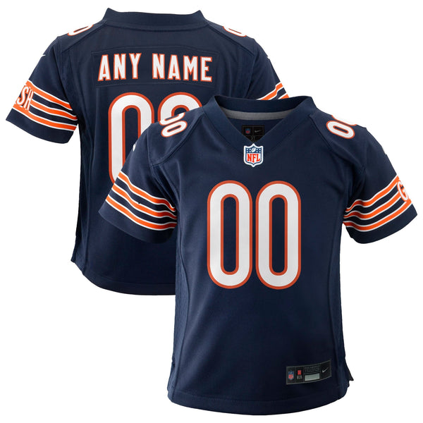 Chicago Bears Nike Game Home Jersey - Personalized - Kids