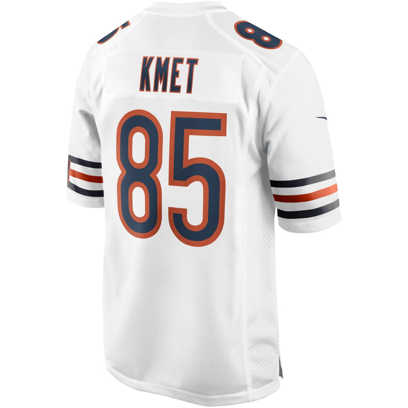 Chicago Bears Nike Game Road Jersey - White - Cole Kmet - Mens