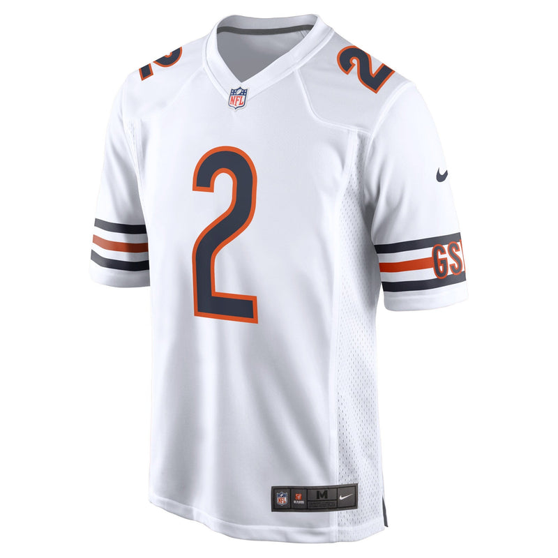 Chicago Bears Nike Game Road Jersey - White - D.J. Moore - Mens