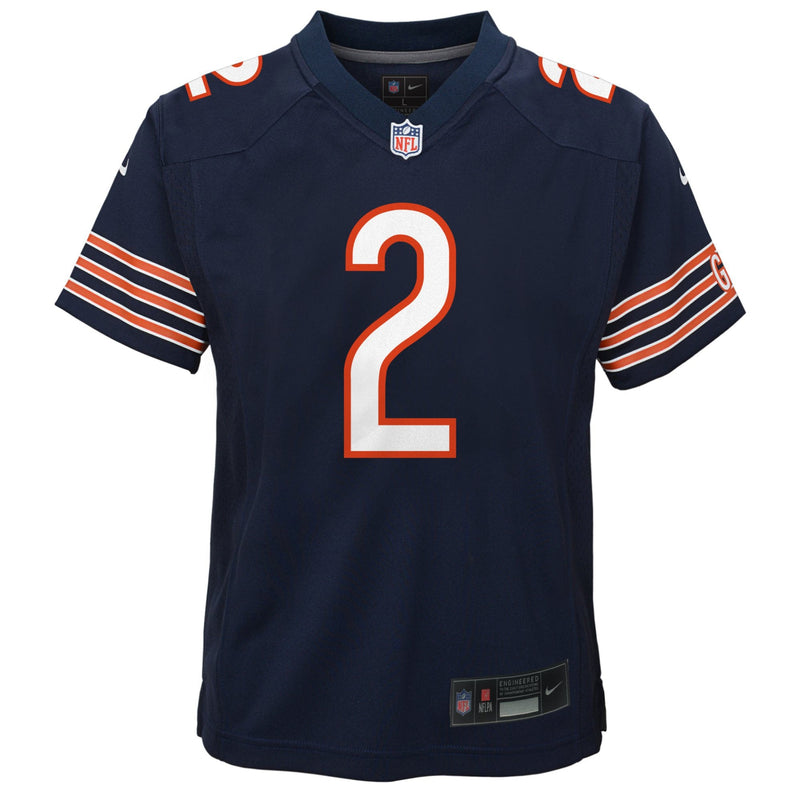 Chicago Bears Nike Home Jersey – Navy – DJ Moore – Kids