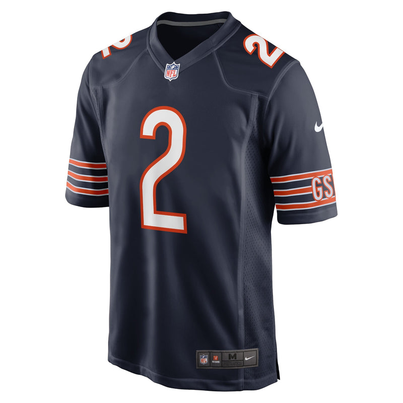 Chicago Bears Nike Home Game Jersey - Navy - D.J. Moore - Mens