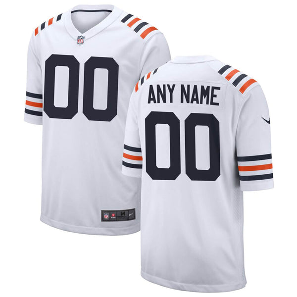 Chicago Bears Nike White 2019 Alternate Classic Game Jersey - Men's