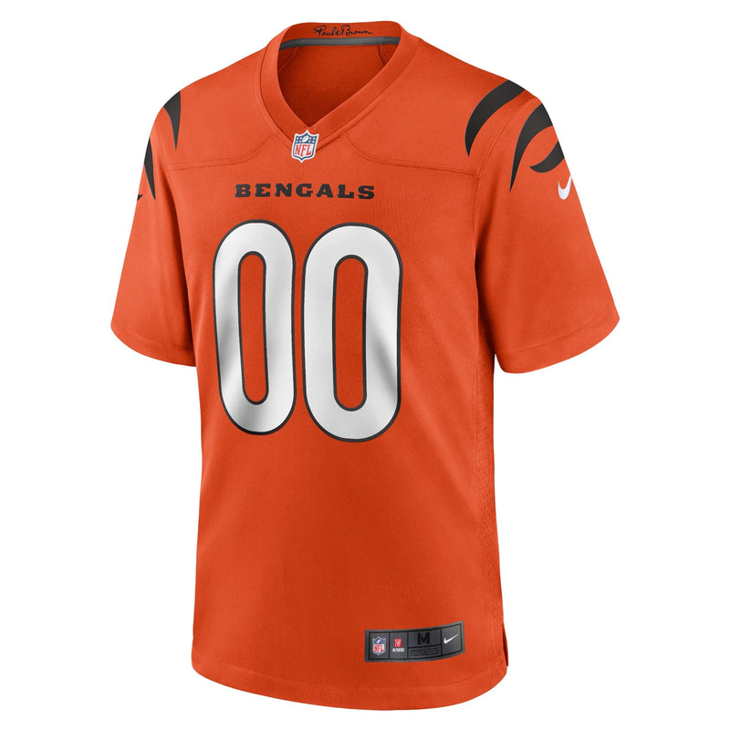 Cincinnati Bengals Nike Game Third Jersey – Orange – Personalized – Men