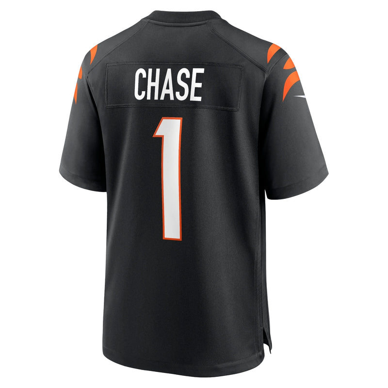 Cincinnati Bengals Home Jersey Nike - Black - Ja'Marr Chase - Men