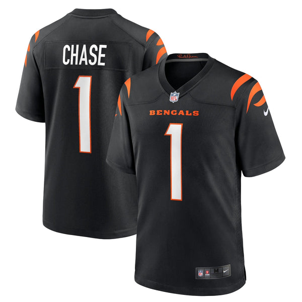 Cincinnati Bengals Home Jersey Nike - Black - Ja'Marr Chase - Men