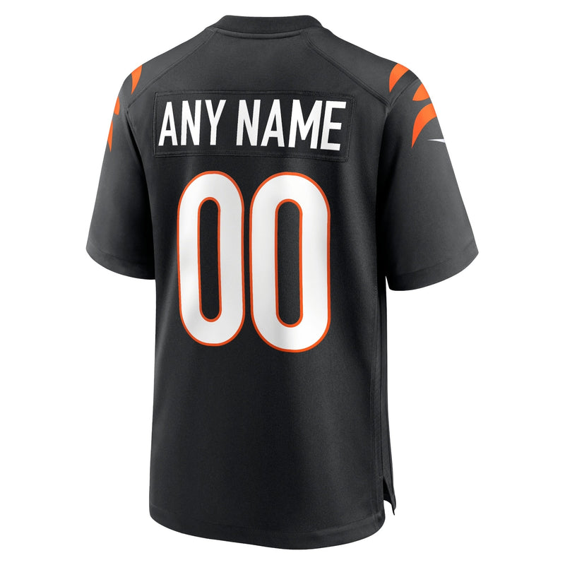 Cincinnati Bengals Nike Game Jersey – Black – Personalized – Men’s