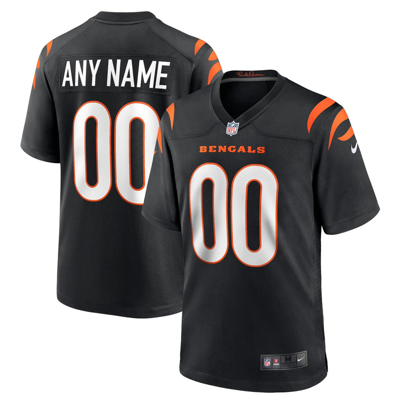 Cincinnati Bengals Nike Game Jersey – Black – Personalized – Men’s