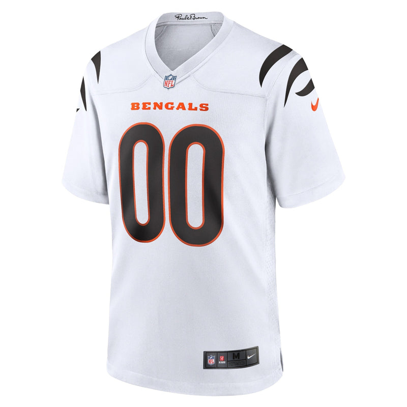 Cincinnati Bengals Nike Game Away Jersey – White – Personalized – Men