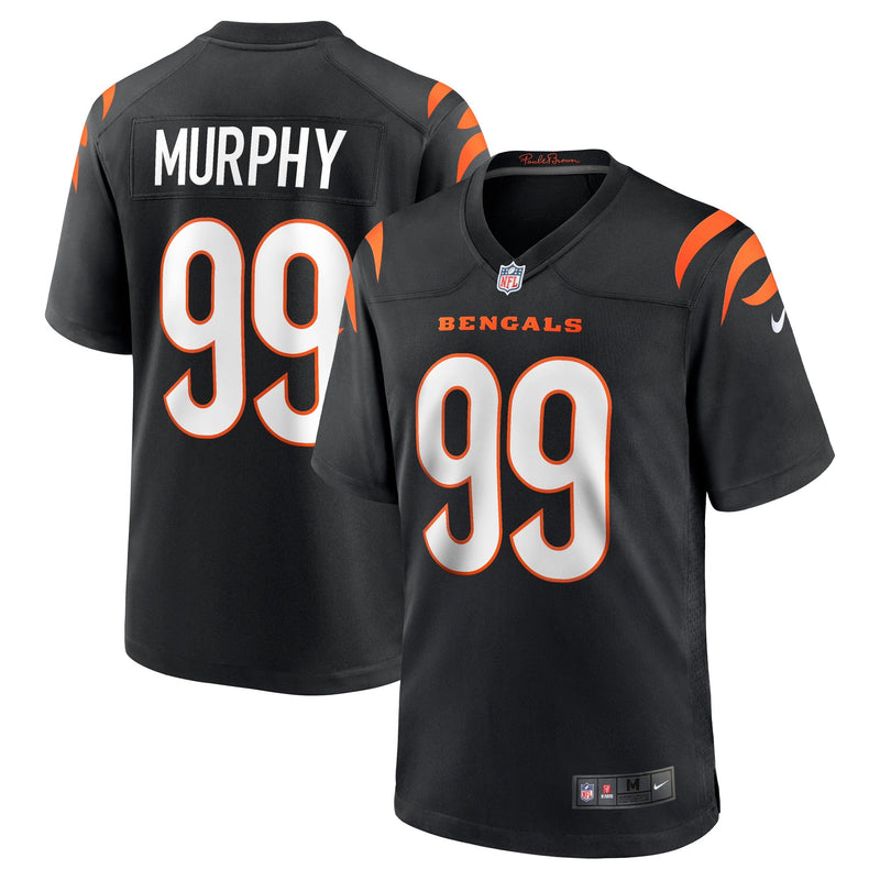 Cincinnati Bengals Nike Home Jersey - Black - Draft Pick 2 - Men