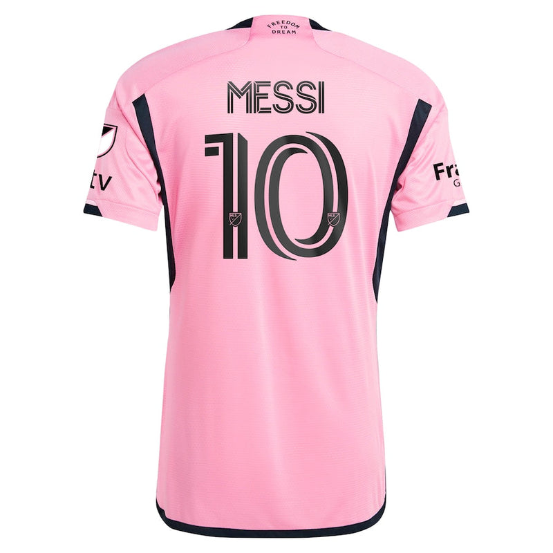 Lionel Messi Inter Miami CF adidas 2024 2getherness 2024 2getherness Authentic Player Jersey - Pink