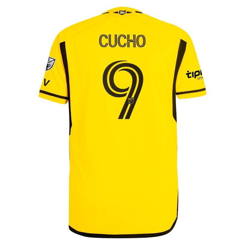 Cucho Hernández Columbus Crew  2024 The Home Kit Authentic Player Jersey - Yellow