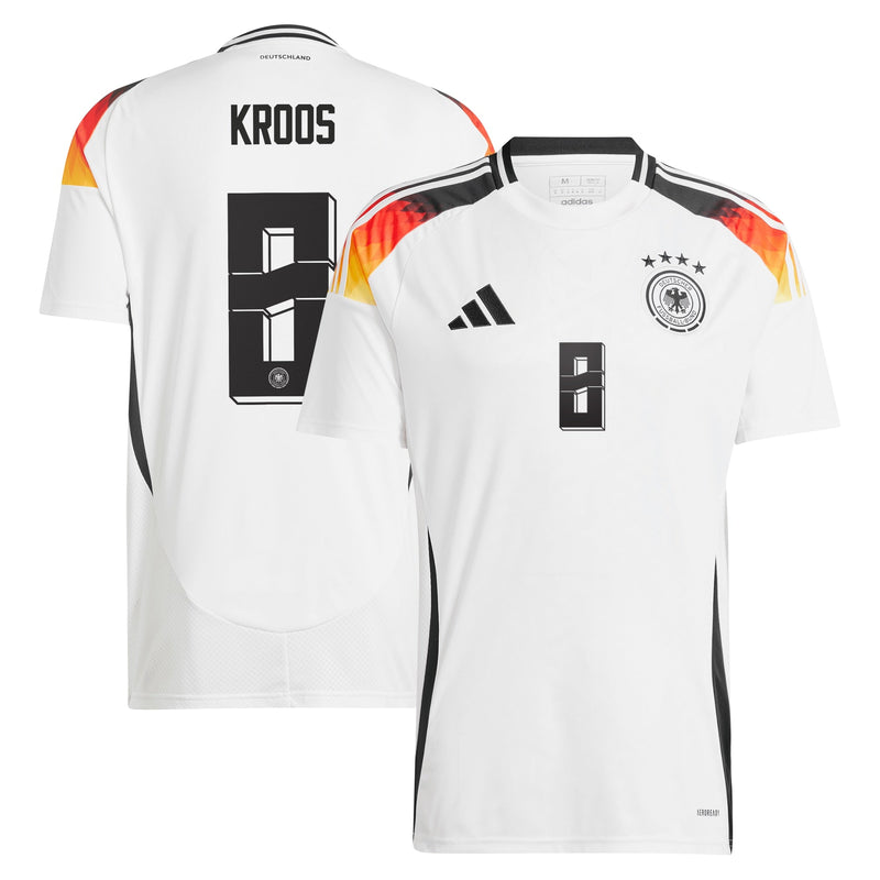 DFB adidas Home Shirt 2024 with Kroos 8 printing