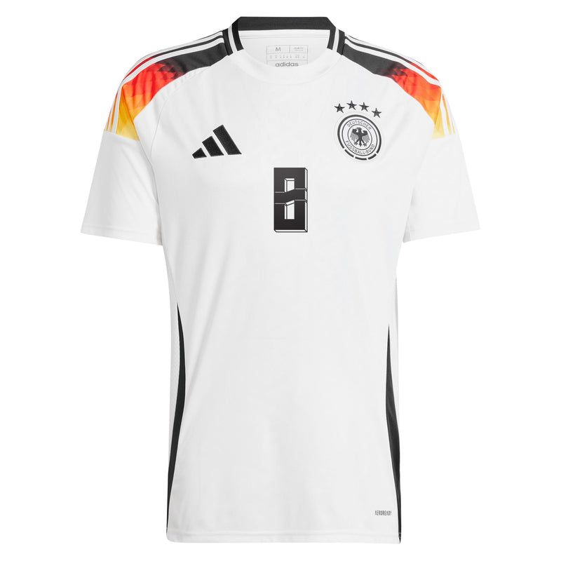 DFB adidas Home Shirt 2024 with Kroos 8 printing