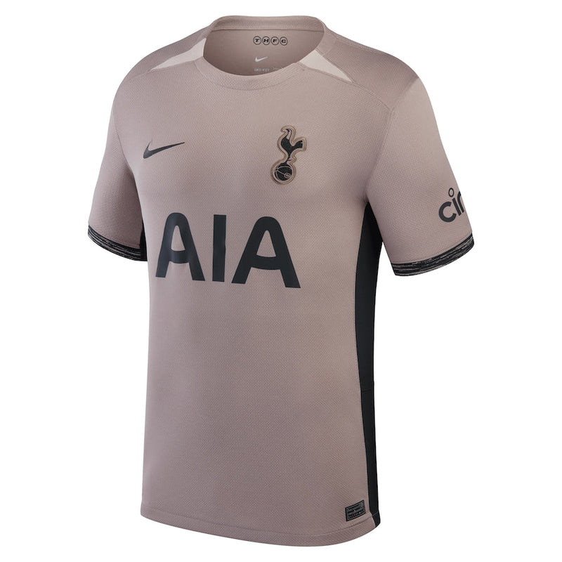 Tottenham Hotspur   2023/24 Third Stadium  Custom Jersey – Tan