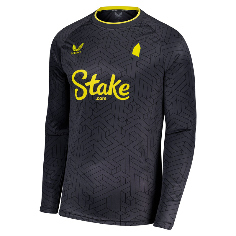 Everton Castore Away Shirt 2024-25 - Long Sleeve