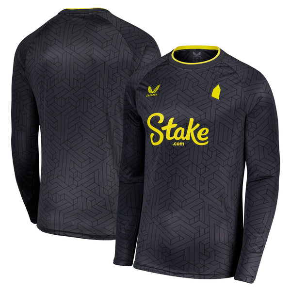 Everton Castore Away Shirt 2024-25 - Long Sleeve