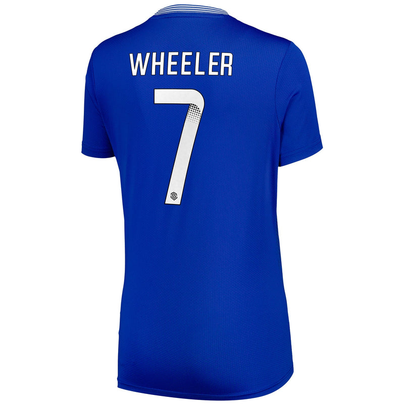 Everton Castore WSL Home Pro Shirt 2024-25 - Womens with Wheeler 7 printing