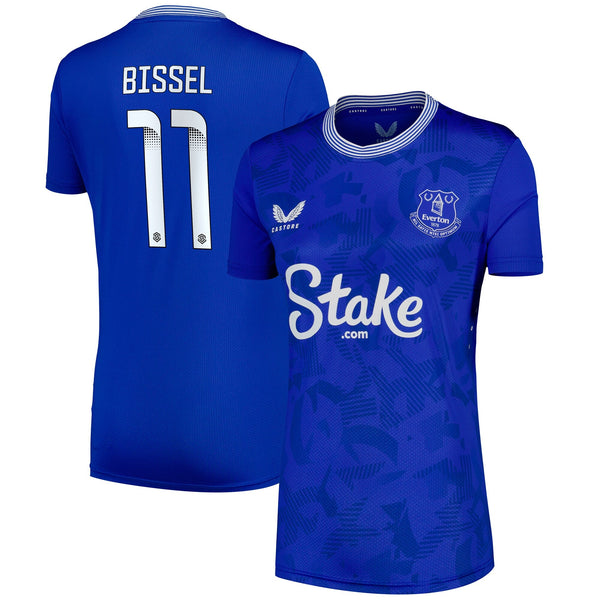 Everton Castore WSL Home Pro Shirt 2024-25 - Womens with Bissell 11 printing