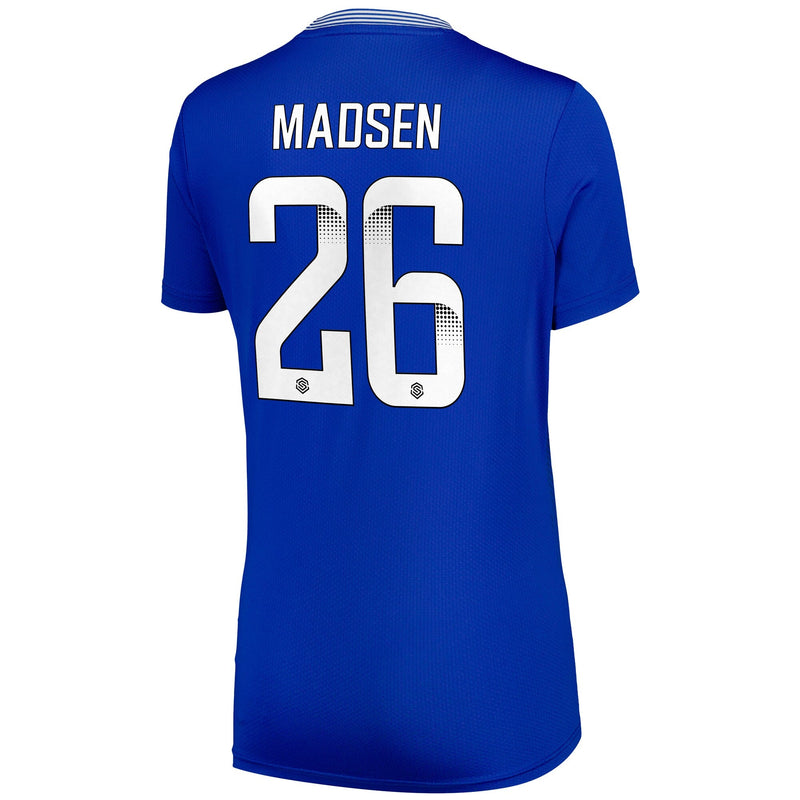 Everton Castore WSL Home Pro Shirt 2024-25 - Womens with Madsen 26 printing