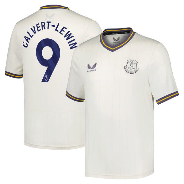 Everton Castore Third Shirt 2024-25 -with Calvert-Lewin 9 printing