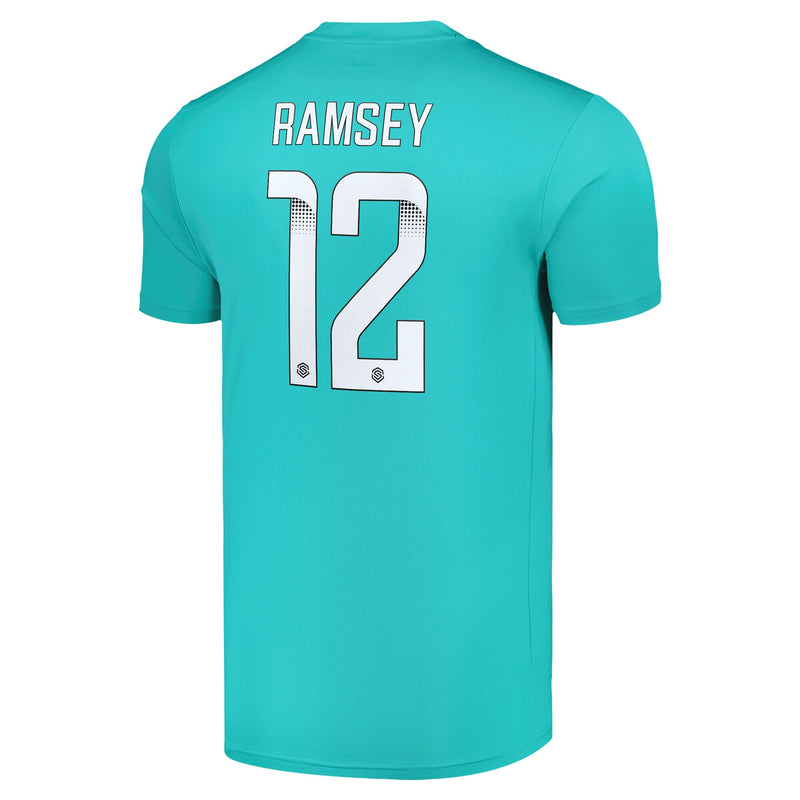 Everton WSL Away Goalkeeper Shirt 2024-25 with Ramsey 12 printing