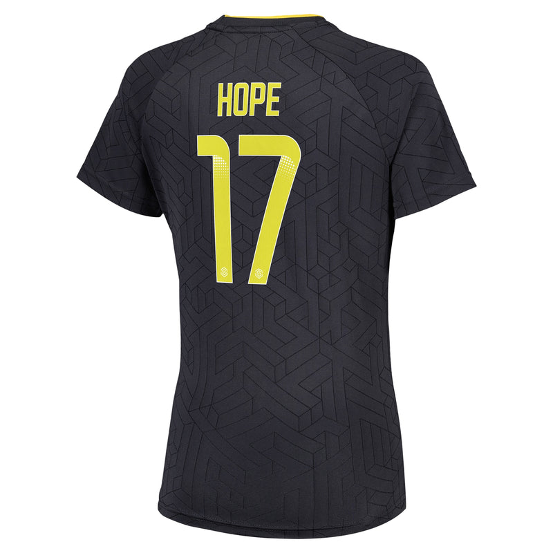 Everton WSL Castore Away Pro Shirt 2024-25 - Womens with Hope 17 printing