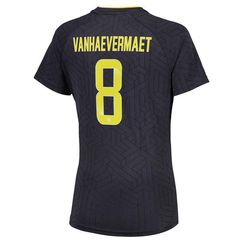 Everton WSL Castore Away Pro Shirt 2024-25 - Womens with Vanhaevermaet 8 printing