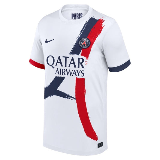 PSG Nike Away Stadium Shirt 2025-26 - Kids with D. Doué 14 printing