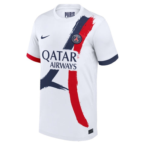 PSG Nike Away Stadium Shirt 2025-26 - Kids with D. Doué 14 printing