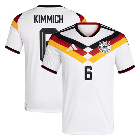 Germany National Team adidas Home Shirt 2026 with Kimmich 6 printing