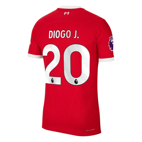 Men's Nike Diogo Jota Red Liverpool 2023/24 Home Player Jersey