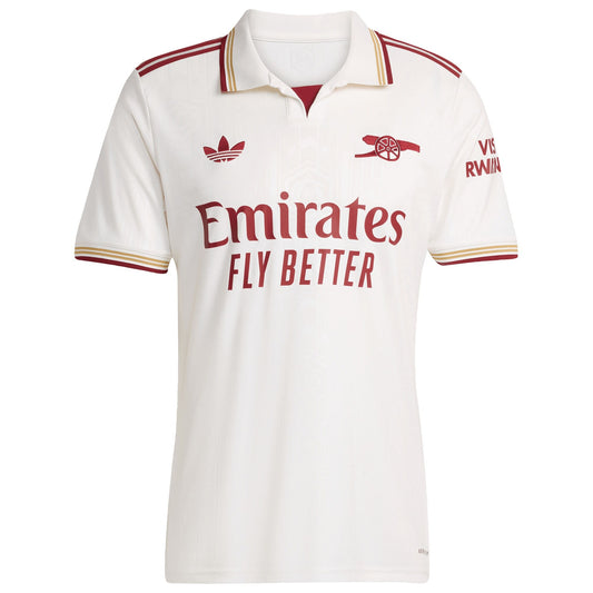Arsenal adidas Third Shirt 2025-26 with Saka 7 printing