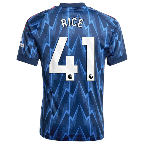Arsenal adidas Away Shirt 2025-26 -  with Rice 41 printing