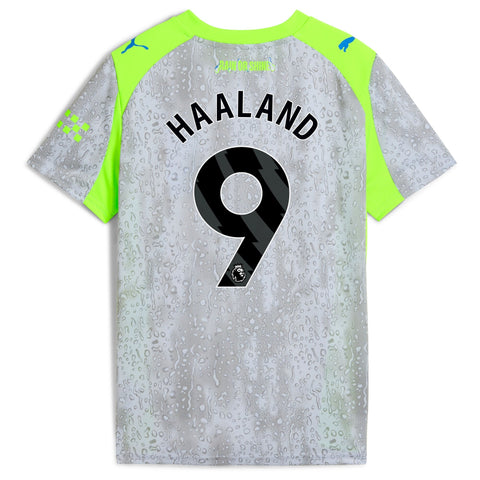 Manchester City PUMA Third Shirt 2025-26 - with Haaland 9 printing