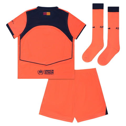 Barcelona Nike Third Stadium Mini Kit 2025-26 - Little Kids