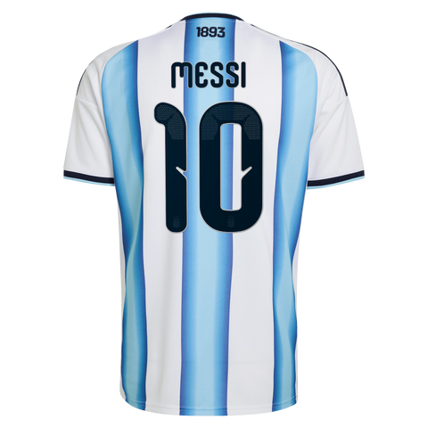 Argentina adidas Home Shirt 2026 with Messi 10 printing