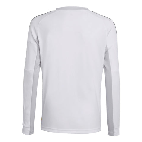 Real Madrid adidas Home Shirt 2025-26 - Long Sleeve - Kids