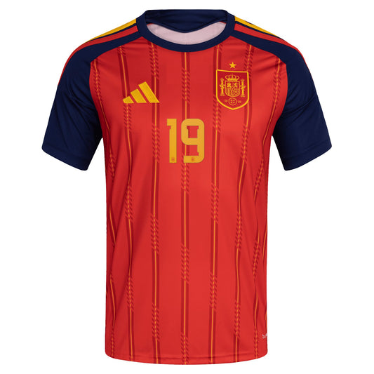 Lamine Yamal Spain National Team adidas 2026 Home Jersey - Red
