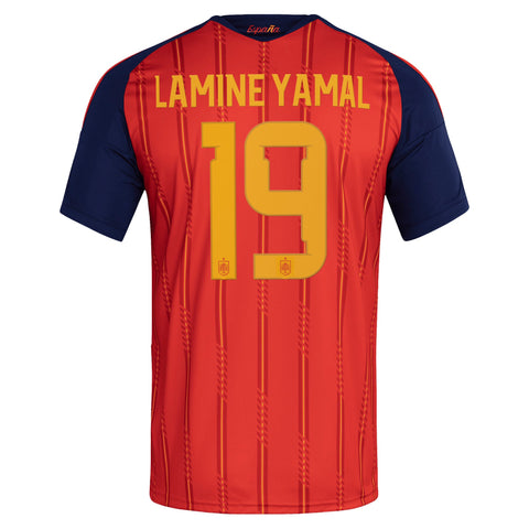 Lamine Yamal Spain National Team adidas 2026 Home Jersey - Red