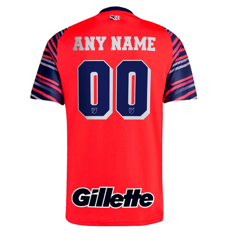 New England Revolution adidas 2025 Third Custom Jersey - Red