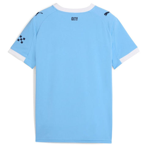 Manchester City Puma Youth 2025/26 Home Jersey - Sky Blue
