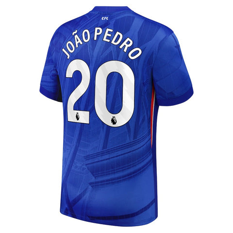 João Pedro Chelsea Nike 2025/26 Home Stadium Player Jersey - Blue