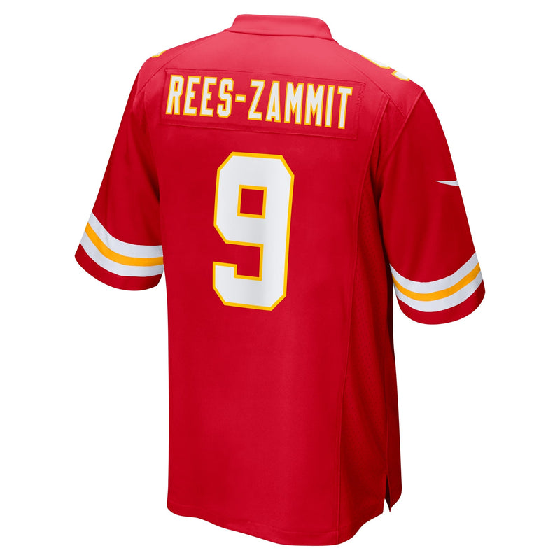 Kansas City Chiefs Nike Home Game Jersey - Red - Louis Rees-Zammit - Mens