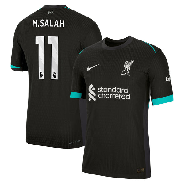 Liverpool Nike Away Dri-FIT ADV Match Shirt 2024-25 with M.Salah 11 printing