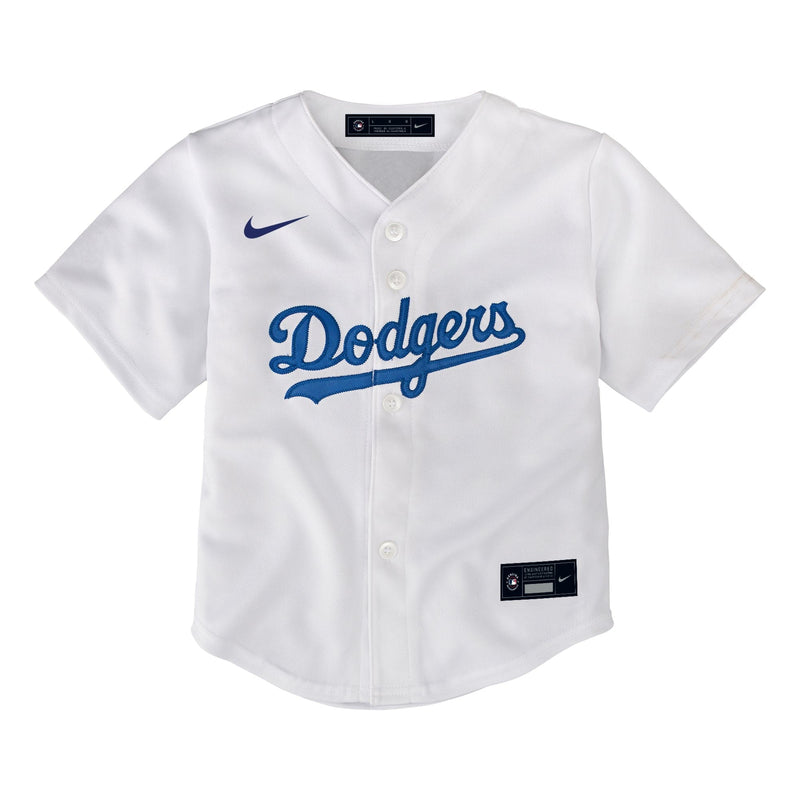 Los Angeles Dodgers Nike Official Home Jersey - Toddler